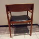 Fauteuil de bureau danois teck 1960 Erik Buck