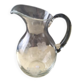 Jug, blown glass water carafe 1.650L