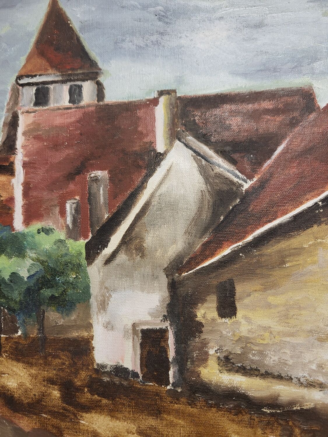 Village painting