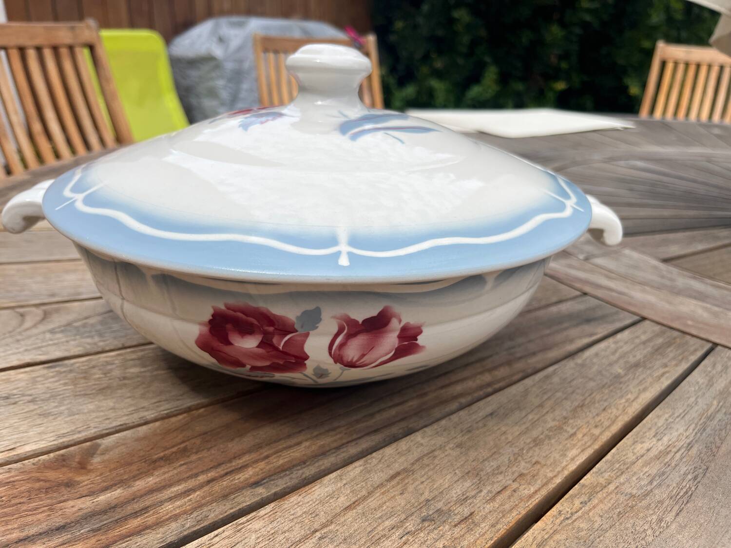 Digoin Sarreguemines soup tureen
