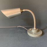 Cogit chrome metal accent lamp, Art Deco lamp, industrial, flexible