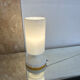 Lampe de Chevet Opaline blanche Vintage