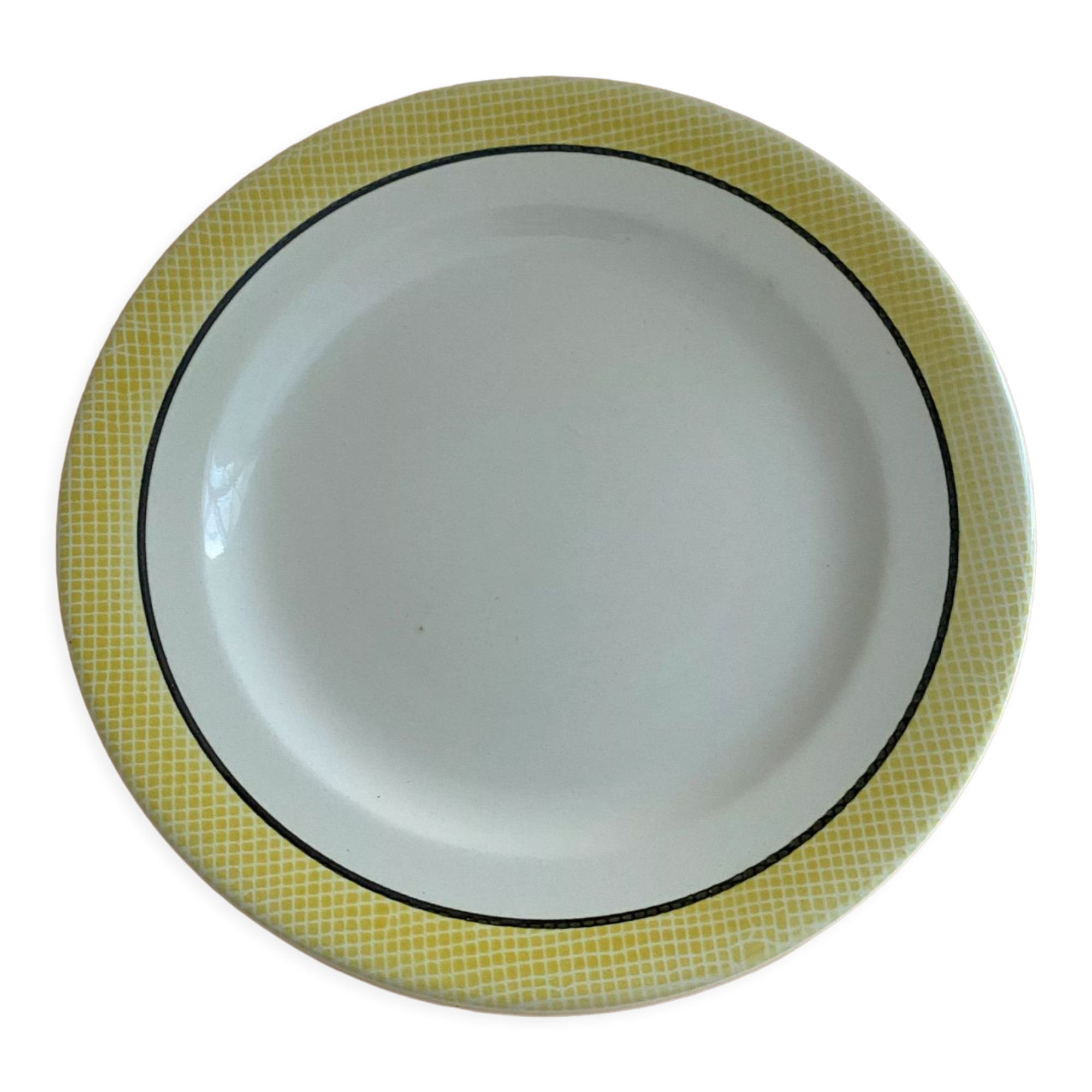 Salins plates yellow black