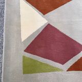 "Terrasse" Hand Tufted Rug by Tisca Switzerland 1990s