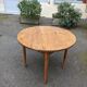 Table ronde en frêne