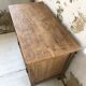 Oak workshop dresser