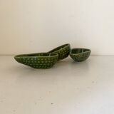 Set of 3 avocado cups