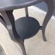 Anthracite side round table