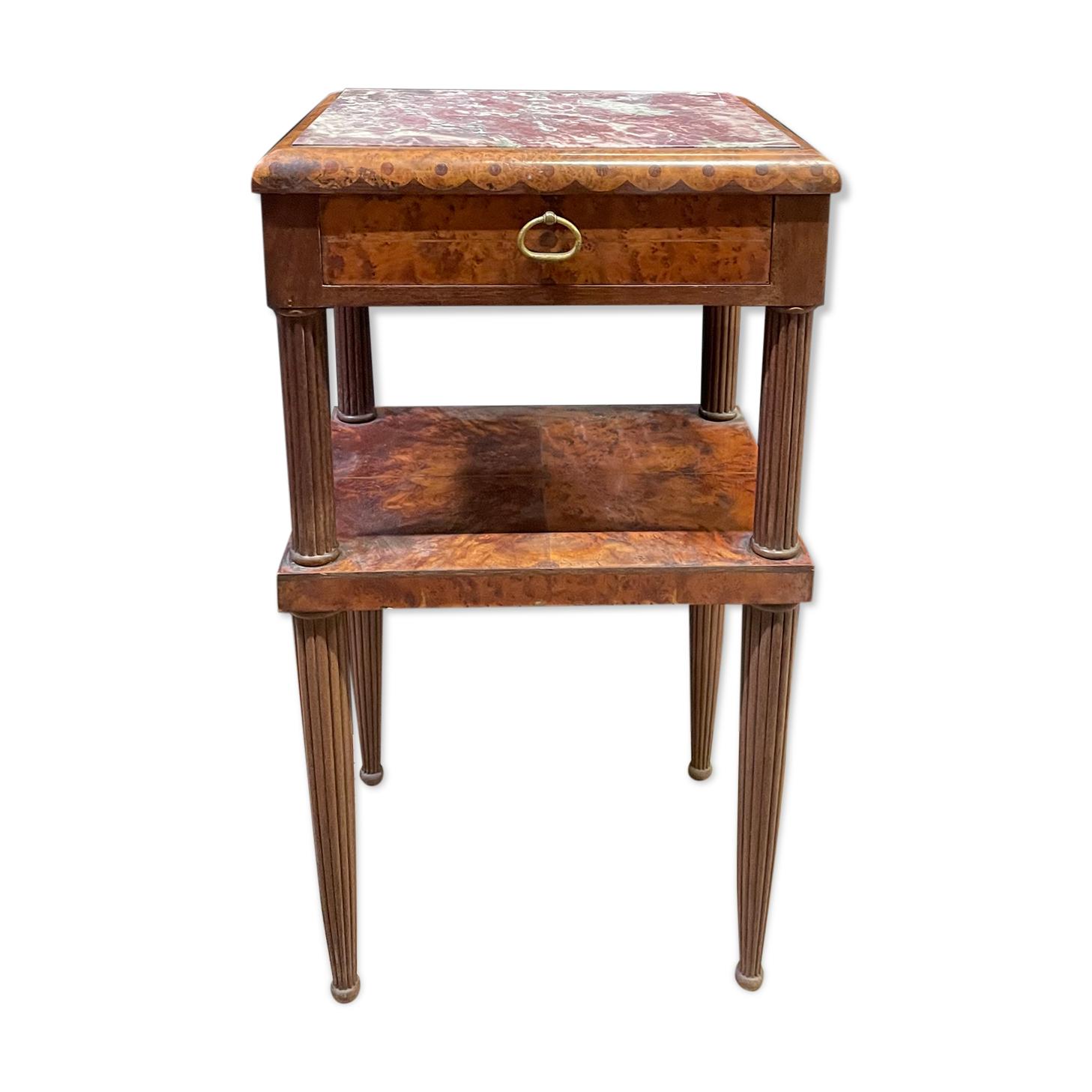 Bedside or side table of the krieger house