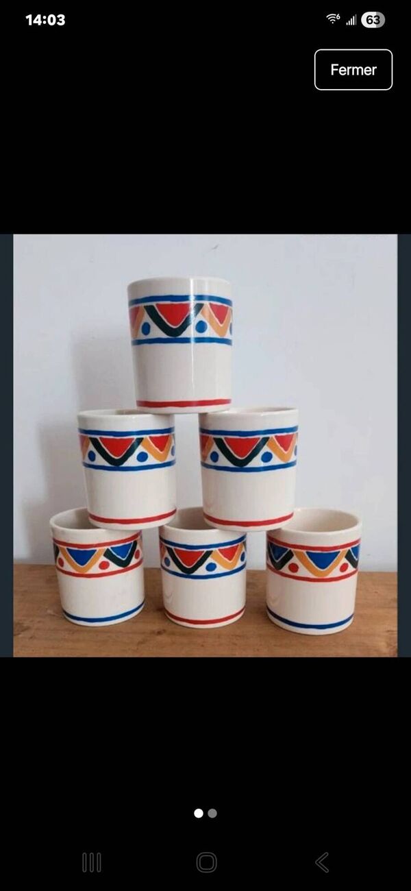 Tasse mobil vintage