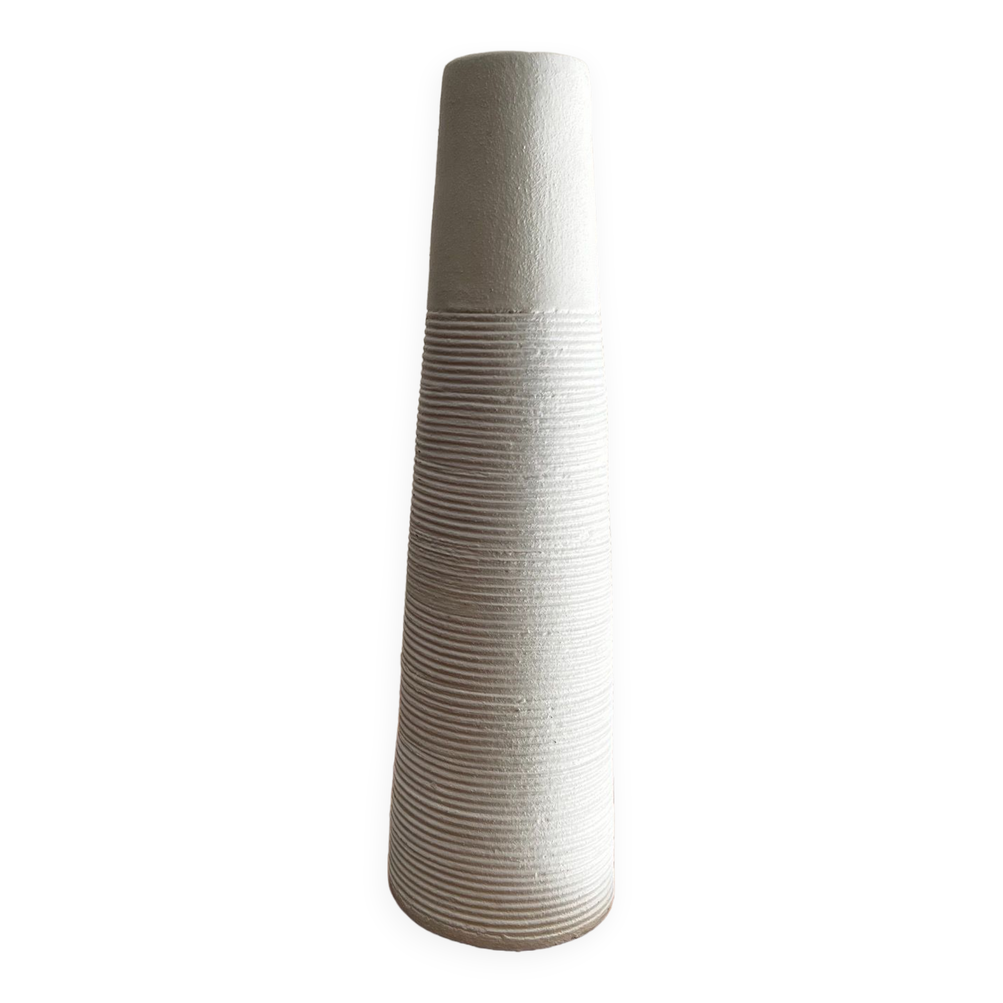 Ceramic sculpture fireplace vase