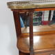 Meuble demi-lune style Louis XVI fin 19ème