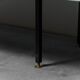 Buffets en bois canapé vert 2 places 60s vintage moderne