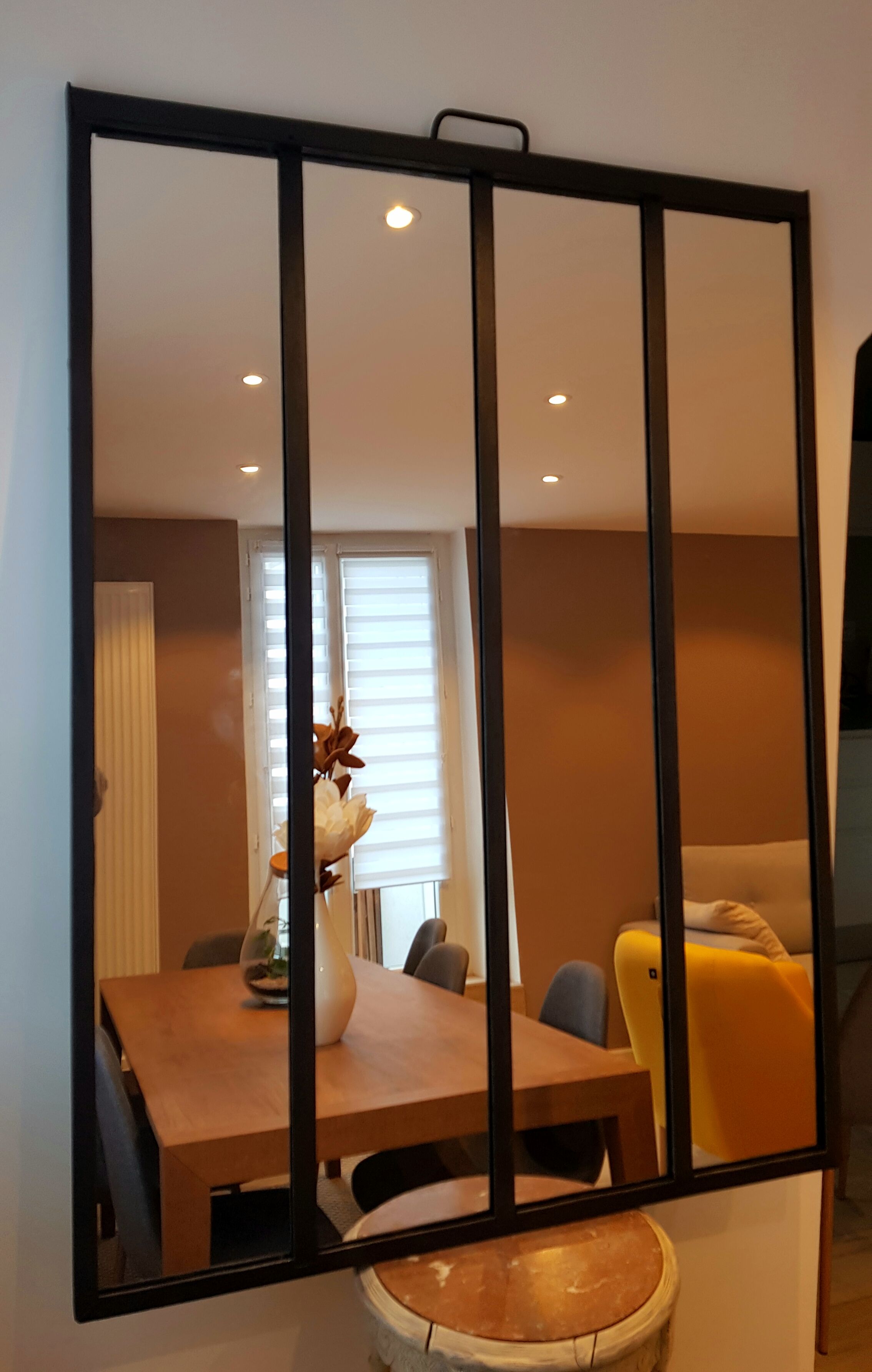 1930s workshop canopy mirror