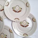 St Amand dessert plates 1970