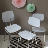 Set of 4 formica chairs