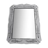 Ancient Venetian mirror 85 cm