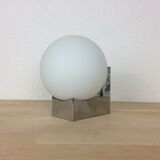 1970 chrome and opaline ball