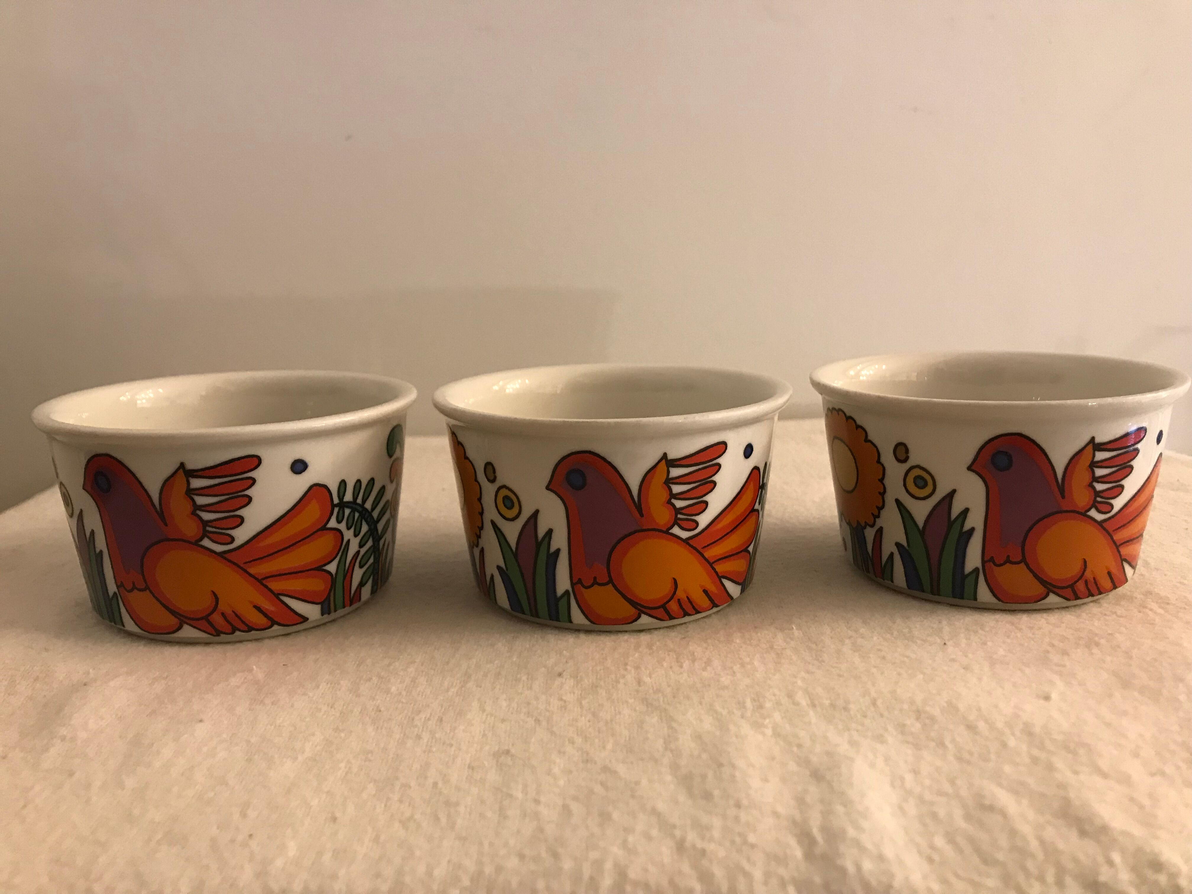3 ramekins Acapulco Villeroy and Boch
