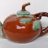 Slip teapot signed Athezza