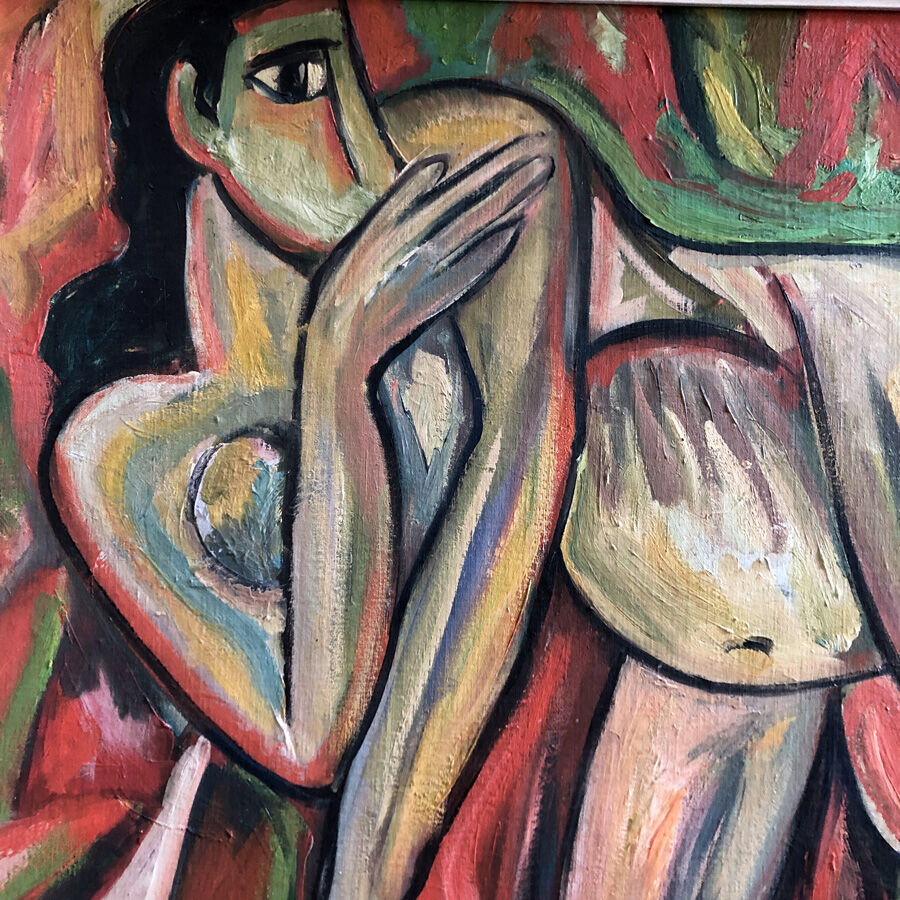 Cubist painting by Boris Chatzmann