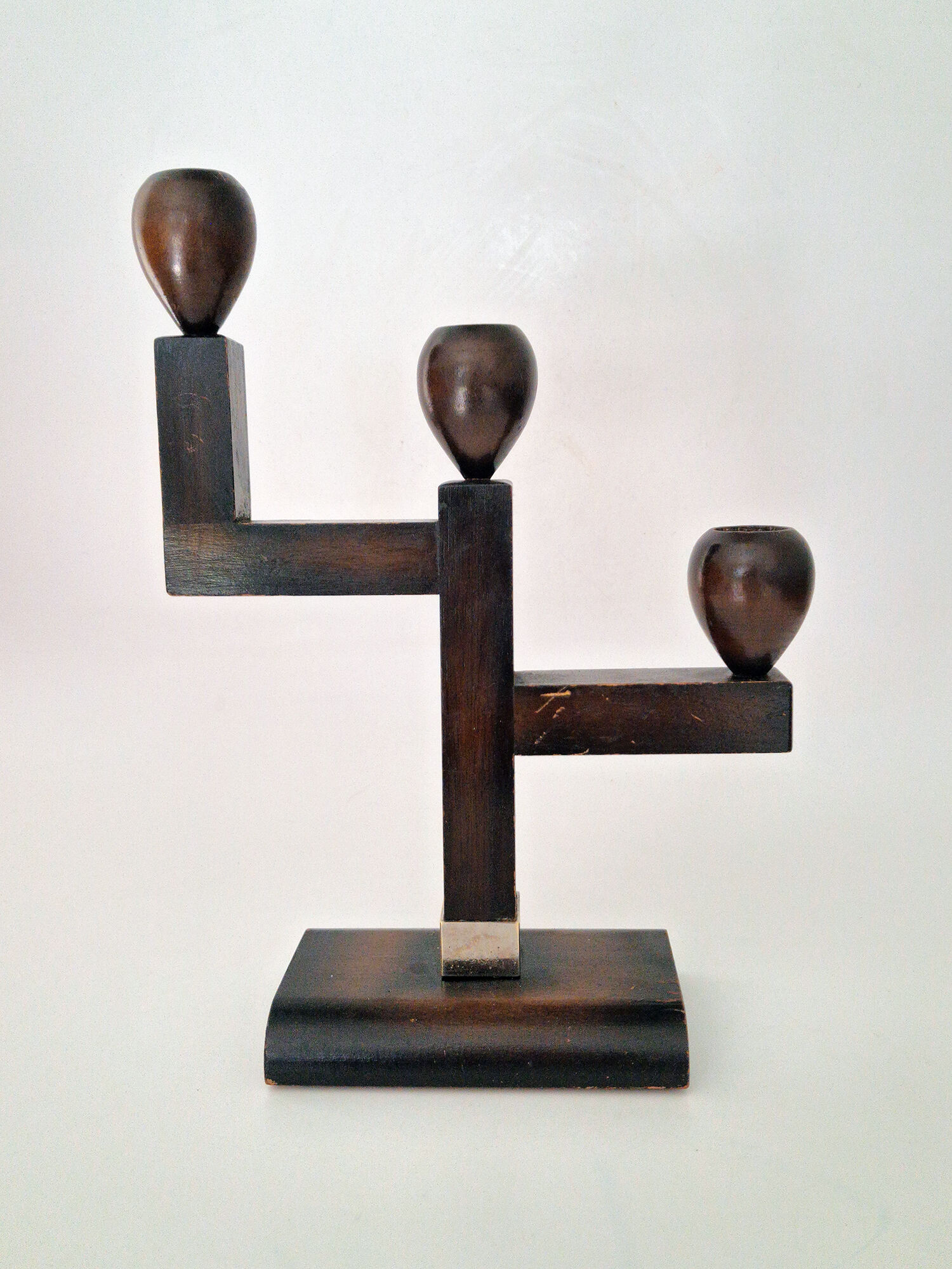 Art Deco candlestick set