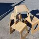 Set of 4 Benjamin stools - by Lisa Norinder for Ikea - 1990s/2000s