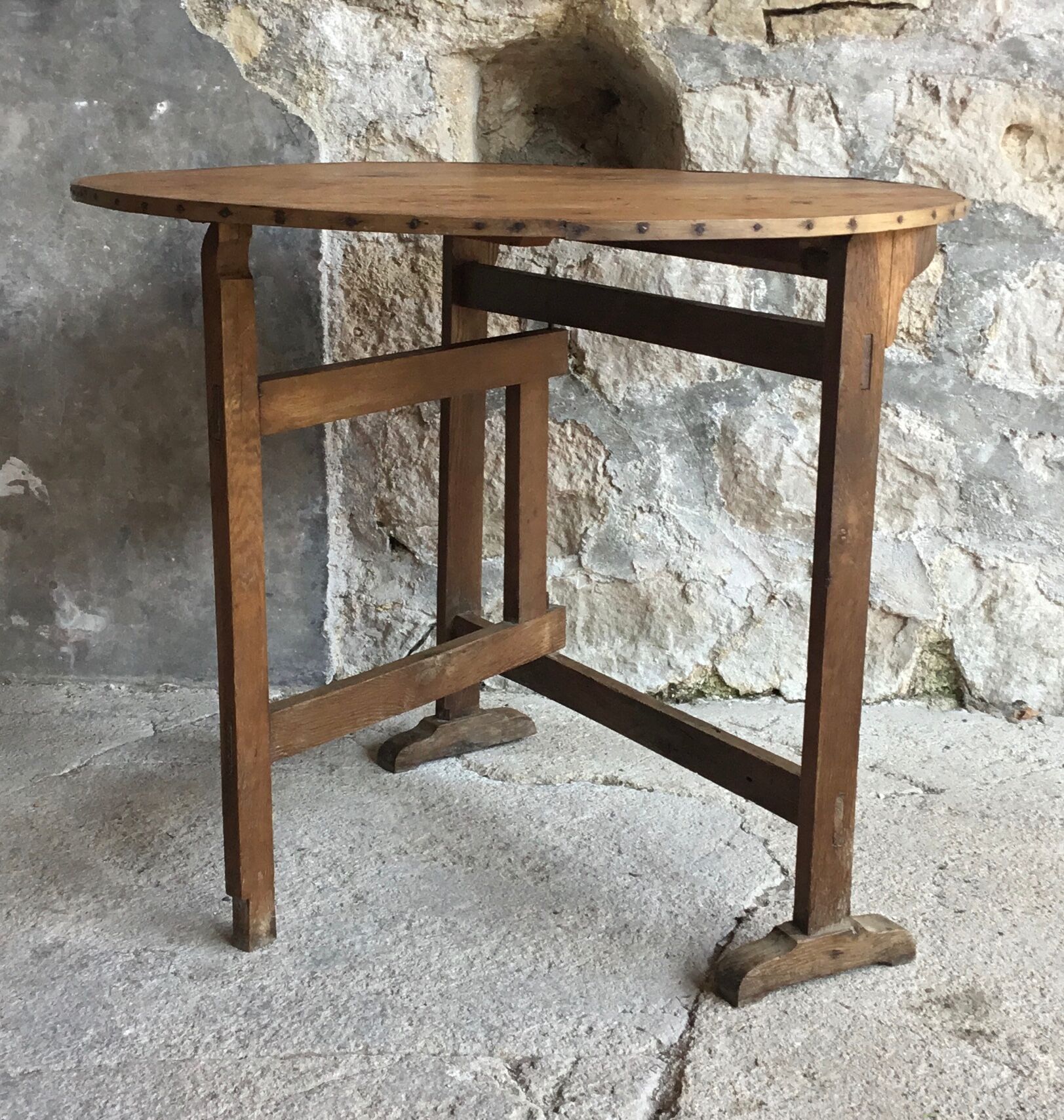 Foldable winegrower's table - late nineteenth early twentieth