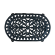 Black cast iron underside
