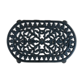Dessous de plat noir en fonte