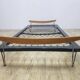 Bed, designed by Fred Ruf for Wohnbedarf, Switzerland, 1950s.No.2
