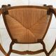 Fauteuil paillé provençal style Louis XV