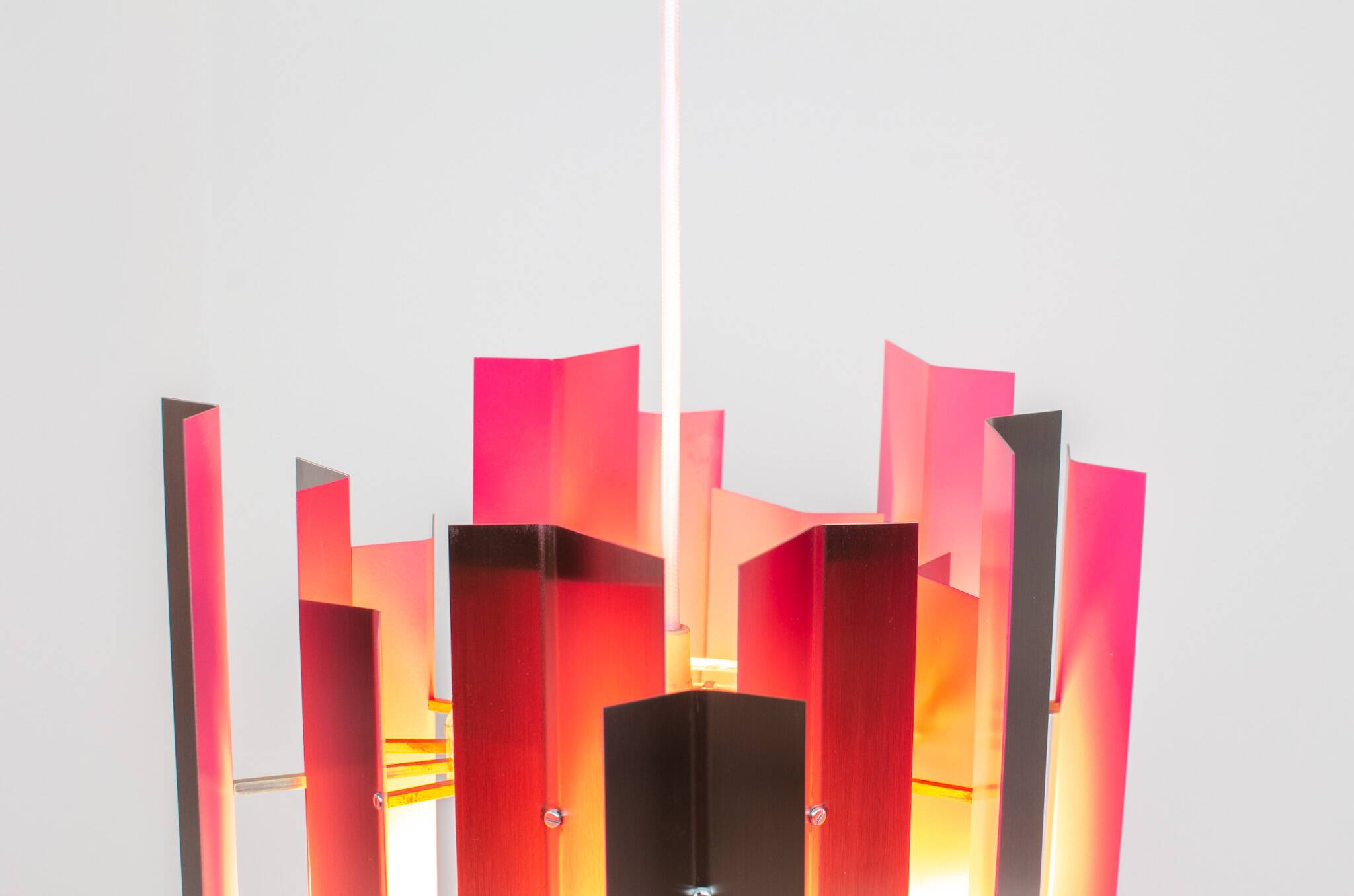 Extremely rare pendant light by Preben Dal for Hans Følsgaard