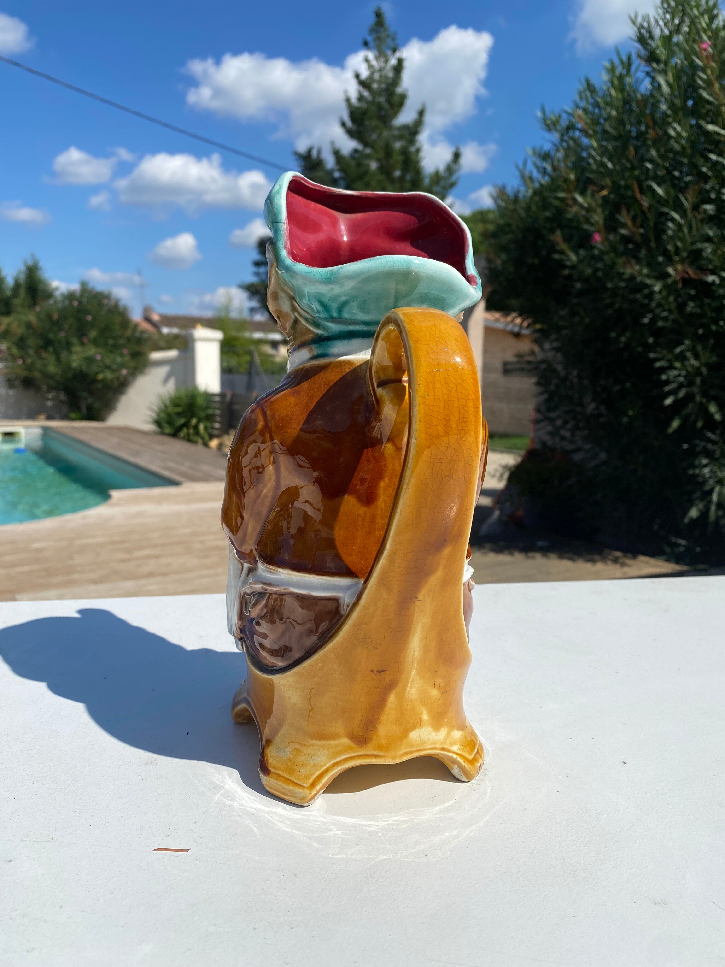 Pig pitcher in slurry