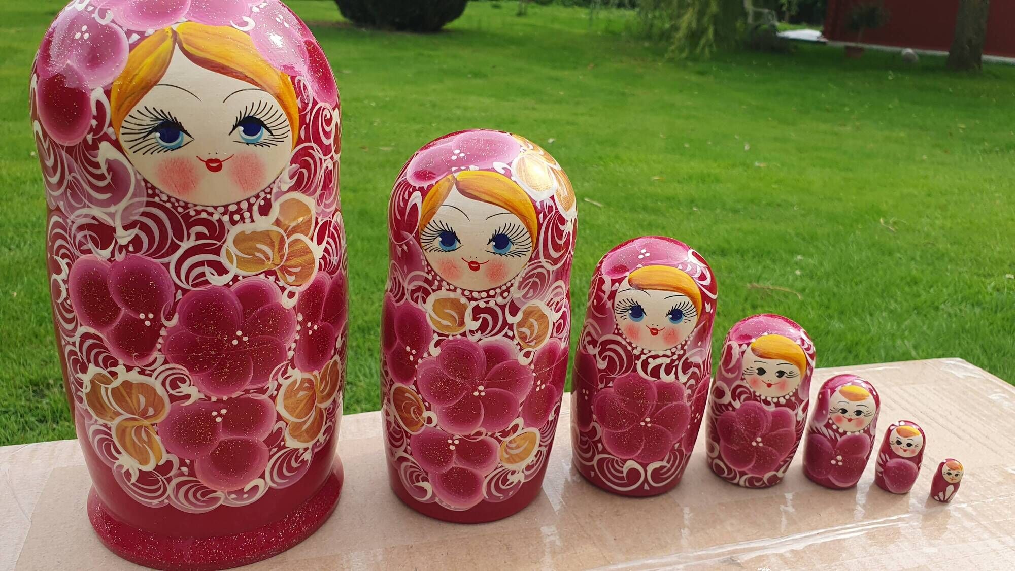 Lot De 10 Poupées Russes Matriochka Hibou Mignon – Gigognes En Bois Peint à La Main, Idéal Cadeau Enfant Et Déco Maison
