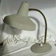 Lampe de bureau aluminor vintage 1950