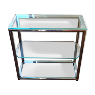 Etagere crome annees 1970