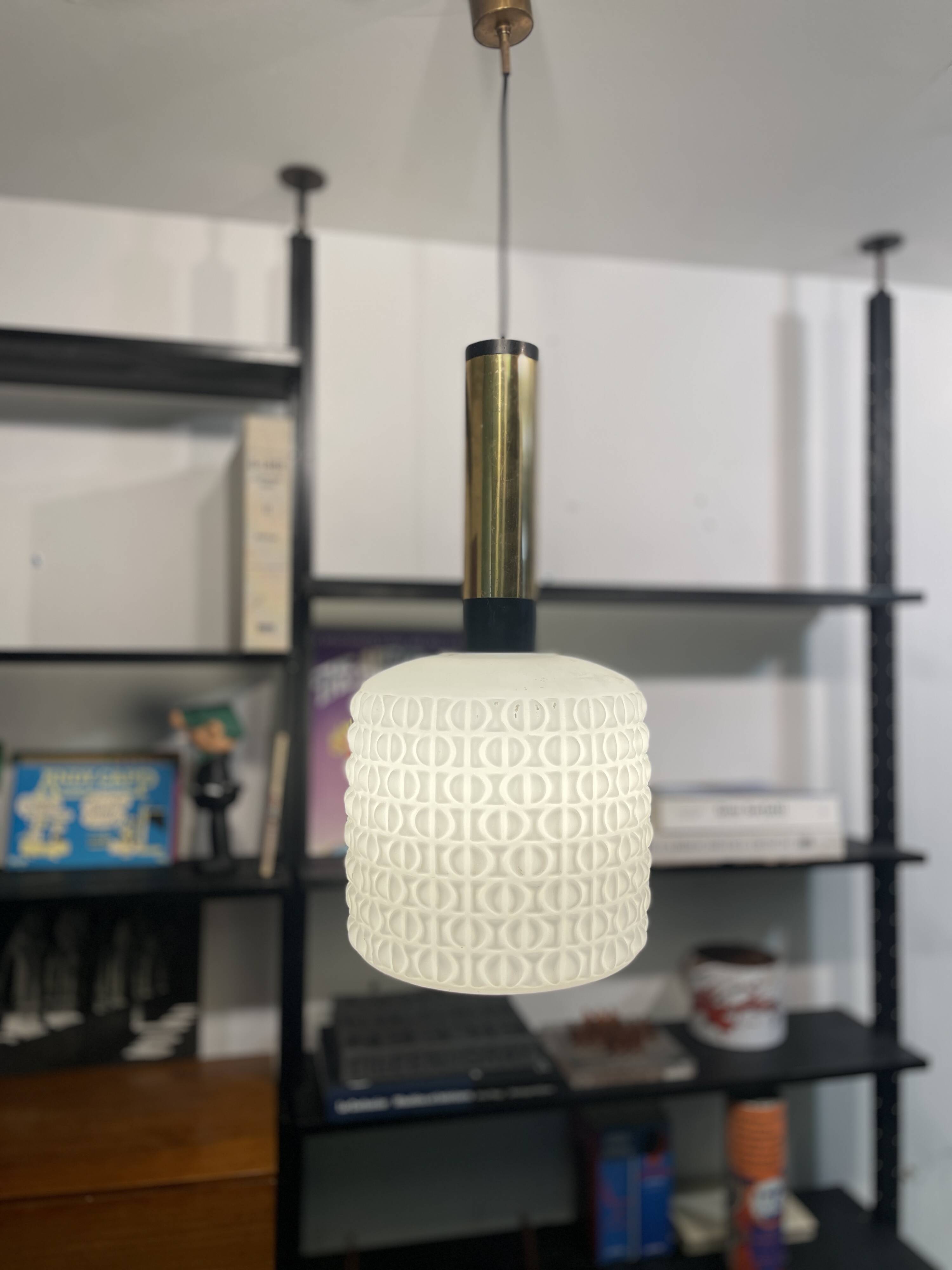 Stilnovo pendant light Italy 1950