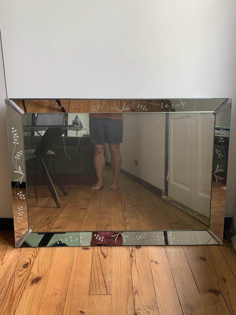 50s mirror - 116x82cm