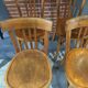Suite of 4 Baumann bistro chairs 60