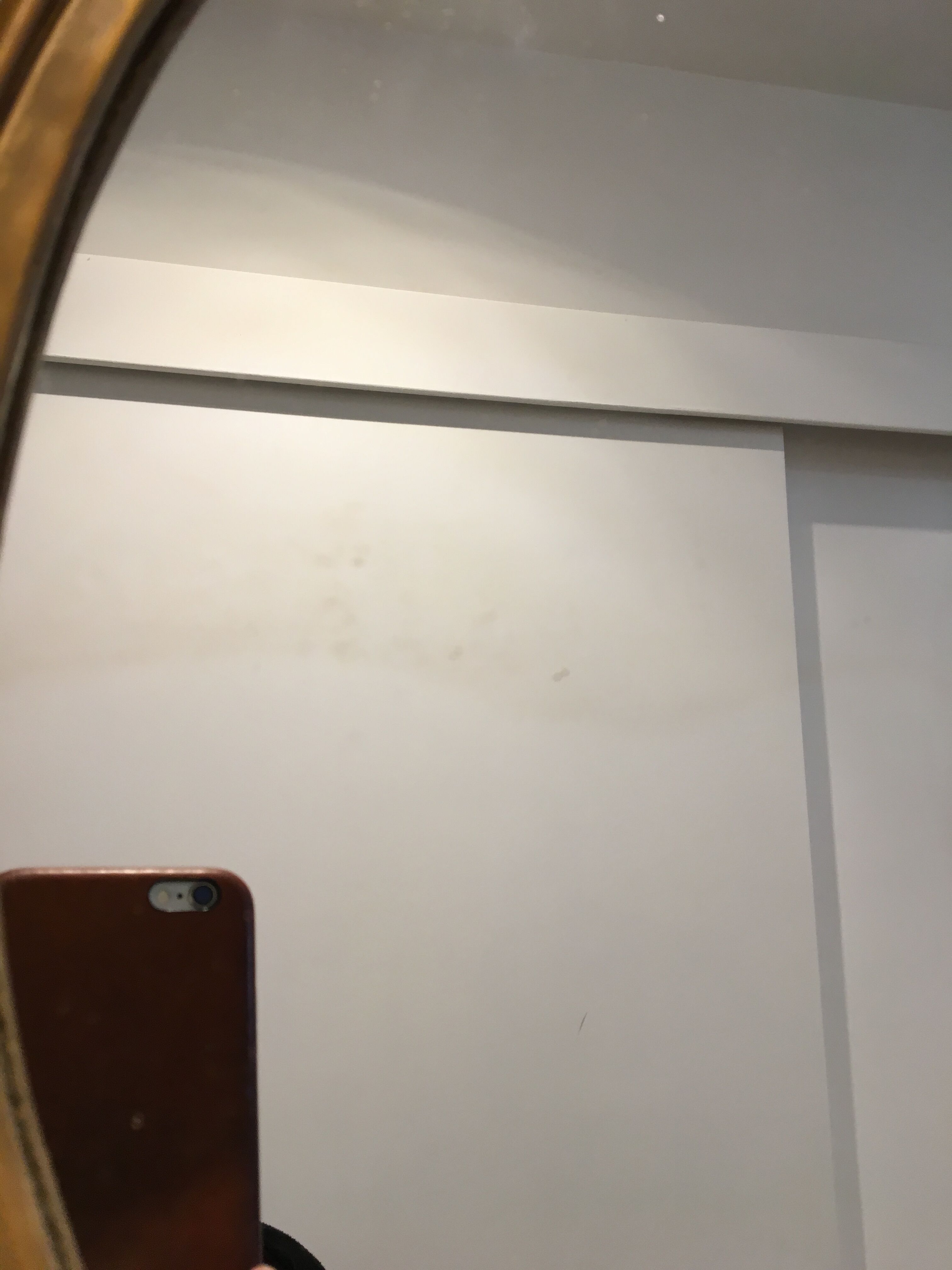 Baroque oval mirror 44 x 60cm