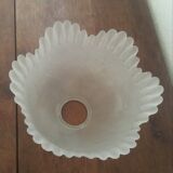 Moulded glass flower