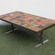 Vintage ceramic coffee table by Jean Gregorieff for Roche Bobois.