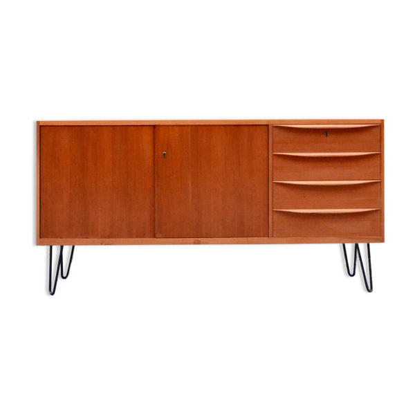 Buffet d'allemagne cabinet noyer minimaliste