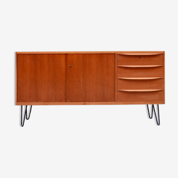 MID Century A.M.T Sideboard Germany Cabinet Walnut Minimalist