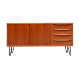 MID Century A.M.T Sideboard Germany Cabinet Walnut Minimalist