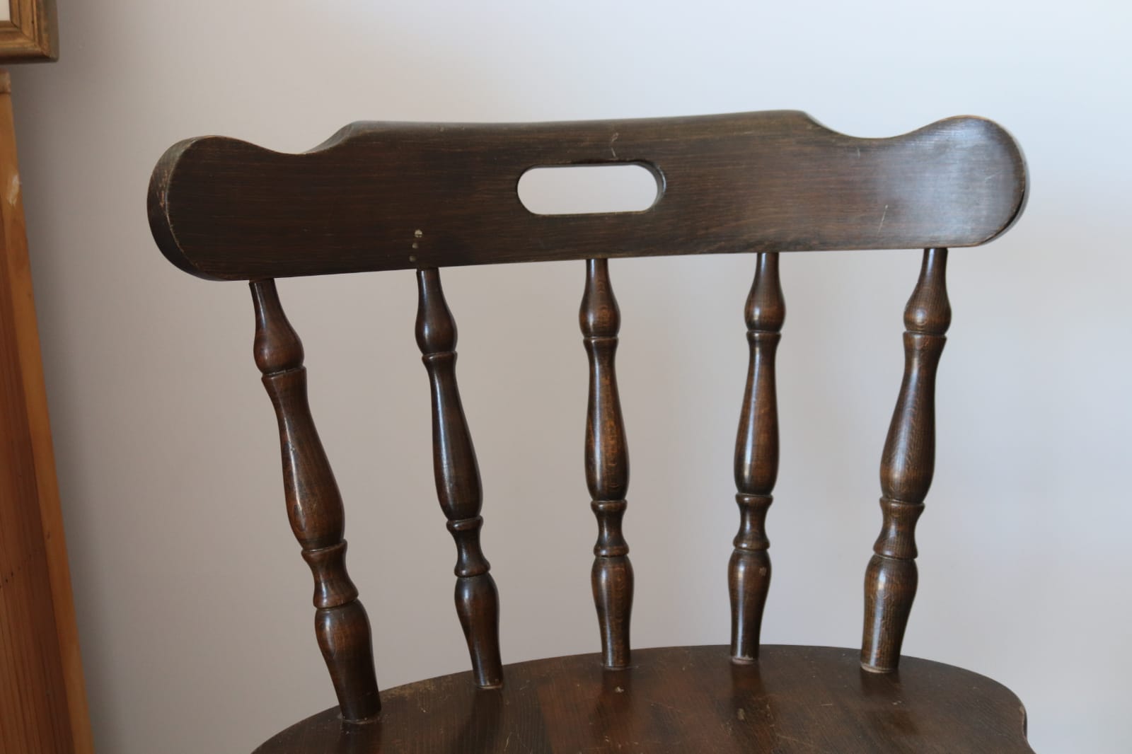 Chaise western de saloon vintage 1970/1980