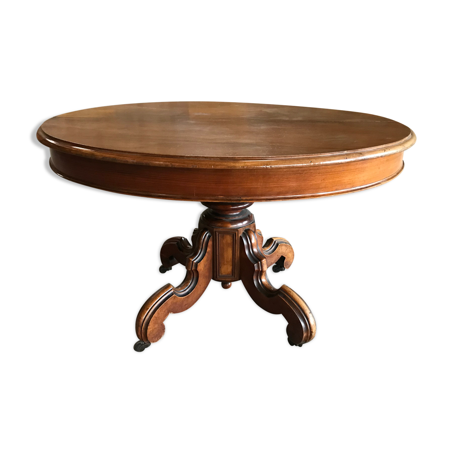 Napoleon III Oval Dining Table with 3 extensions