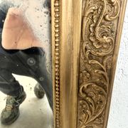 Miroir ancien au mercure, XIXe siècle