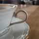 6 cups and saucers in Bavaria porcelain.